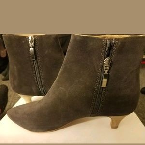 Anthropologie Taylor Kitten-Heeled Booties